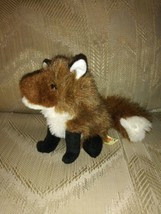 Folkmanis Mini Fox Plush Finger Puppet 4&quot; Stuffed Animal Toy 11FM018 Sur... - £15.85 GBP