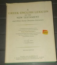 A Greek English Lexicon of the New Testament and Other Early Christian Literatur - $25.00