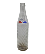Double Cola Bottle Soda Pop Clear Twirl Glass 16 oz ACL Pint Empty 1977 ... - $13.50 CAD