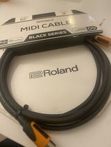 Roland RMIDI-B10 Black Series MIDI Cable, Straight to Straight, 10ft - $15.99