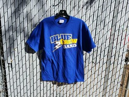 Blue Crew Band T-Shirt Possibly San Diego Los Angeles Chargers Used M - £19.53 GBP