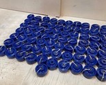71 Pack of Solid Blue Polyurethane Caster Wheels 76mm OD 32mm Treadwidth... - $360.99
