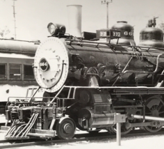 Atchison Topeka &amp; Santa Fe Railway Railroad ATSF #664 2-8-0 Locomotive Photo - £11.00 GBP