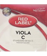 Red Label - Super Sensitive - Viola C String - Standard (15-16 1/2 Inch)... - £6.76 GBP