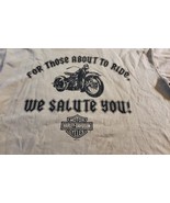 Harley-Davidson Barbados West Indies Large For Those About To Ride 2011 - $32.53