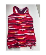 Athleta Tank Top Womens Tinker Racerback Bra Airbrush Striped Size Small - $371.56 MXN