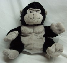 Kellytoy CUTE SOFT GORILLA HAND PUPPET 8&quot; Plush STUFFED ANIMAL Toy - £12.91 GBP