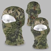 Acid Tactical Mandrake Woodland Camouflage Balaclava Full Face mask Ninja hood M - £8.58 GBP