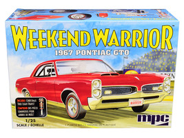 Skill 3 Model Kit 1967 Pontiac GTO &quot;Weekend Warrior&quot; 3 in 1 Kit 1/25 Scale Model - £39.81 GBP