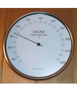 Free Shipping! Thermometer, glass covered, stainless (6&quot; diameter °F) - $134.99