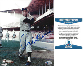 Orlando Cepeda signed San Francisco baseball 8x10 photo Beckett COA autographed - £118.34 GBP