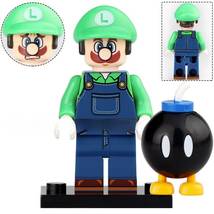 Super Mario Brothers Luigi and Bob-ombs Minifigures Accessories - £3.13 GBP