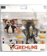 Rare NECA Gremlins Gizmo Stripe Exclusive 2-Pack Figures statue flasher ... - $249.00