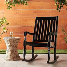 Cambridge Casual Thames Oversized Rocking Chair/Black - $291.52