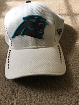New Era Men&#39;s White Carolina Panthers Baseball Cap Hat Size M-L - £32.25 GBP