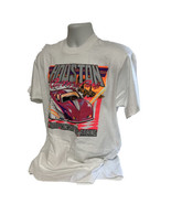 Vintage Houston Raceway Park Mens XL T-Shirt Texas Thunder Drag Racing S... - £38.91 GBP