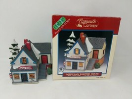 1996 Lemax Plymouth Corners Christmas Village Lighted House Barber Shop VTG 90s - £19.71 GBP