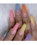 Long Ballet Nails With Flat And Pointed Water Droplets - €10,38 EUR+