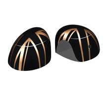 2pcs Union Jack  Door Rear View Wing Mirror Covers For  One S JCW R55 R56 R57 R5 - £65.35 GBP