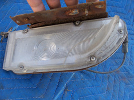 1968 Thunderbird Front Left Marker Signal Light Cracked Oem Used Original Ford - $103.95