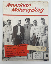 1960 May American Motorcycling Magazine Great Motorcycle Ads Vintage - £11.18 GBP