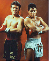 Julio Cesar Chavez Sr. and Hector Camacho Jr. 8x10 photo - $9.99