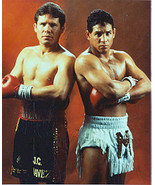 Julio Cesar Chavez Sr. and Hector Camacho Jr. 8x10 photo - £7.86 GBP