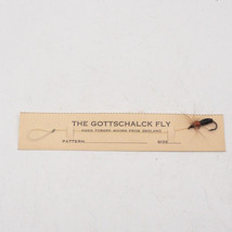 Vintage Gottschalck Hand Tied Fly Fishing Card Lure Made In-
show origin... - £38.66 GBP