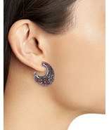Kate Spade New York Glitter Huggie Earrings in Rainbow Multi $58 NEW - £27.16 GBP