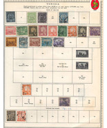 TUNISIA  1888-1928 Very Fine Mint &amp; Used Stamps Hinged on  List: 2 Sides - £6.65 GBP