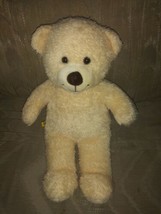 Build A Bear Workshop Beige Teddy 15&quot; Stuffed Animal 2010 Ages 3+ Surfac... - $17.81