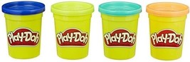 Hasbro Play-Doh Modeling Compound 4-Pack of 4-Ounce Cans (Open Box) - $167.57 MXN