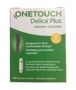 ONE TOUCH Delica Plus LANCETS, BOX of 100,  EXP DATE 6/30/2029,  FACTORY... - $17.82 CAD