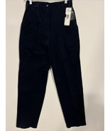 VTG Ralph Lauren / Nordstrom Women’s Navy Blue Plaided Pants NWT - $341.23 MXN