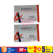 2 x Aveflon 500 mg 30&#39;s Traitement des hémorroïdes/piles livraison gratuite - $30.98