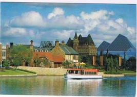 Florida Postcard Walt Disney Epcot Transitional Voyage Friendship II - £1.70 GBP