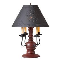 Cedar Creek Lamp in Americana Red with Black Shade - £346.51 GBP