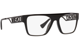 Versace VE3326U 5380 Eyeglasses Black Frame Demo Lens 55mm - £127.72 GBP