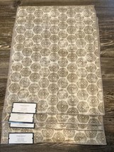 Threshold 4 Pack Cotton Distressed Medallion Print Placemats. 14”x19”. NWT. Y - £13.97 GBP