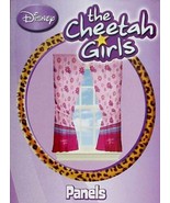 CHEETAH GIRLS BUBBLE FUNK PINK FLORAL CURTAIN DRAPES WINDOW TREATMENT NEW - $39.35 CAD