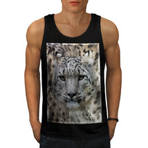 Big cat Beast Wild Animal Tee Marbled Theme Men Tank Top - $12.99