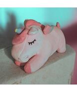 9" Cotton Stuffed Pink Unicorn Plush Toy Stuffed Animal - New - $14.80