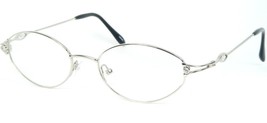 Vistan Mod 338 1 Shiny Silver Eyeglasses Glasses Frame W/ Crystals 51-19-135mm - $64.33