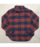 Pendleton Woolen Mills 100% Cotton Plaid Flannel Shirt - Women&#39;s Size Large - $24.95