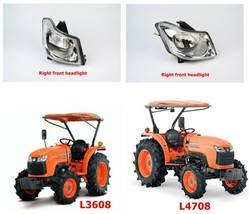 Use For Kubota Tractor Headlight Set Left, Right OEM Genuine Model L3608... - $159.99