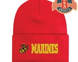 Capsmith Red Gold US USMC Marines Officially Licensed Logo Globe Militar... - $19.50