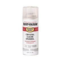 Rust-Oleum 7701830 Stops Rust Spray Paint, 12 oz, Gloss Crystal Clear - $13.95