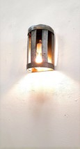 Wine Barrel Ring Wall Sconce - Zaper - Made from retired Napa wine barrel rings - £191.04 GBP