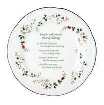 NIB Pfaltzgraff Winterberry Family And Friends Plate Of Sharing Christmas - £9.20 GBP