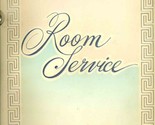 Caesars Palace Hotel Room Service Menu &amp; Door Hangar Menu  Las Vegas Nevada - $62.76